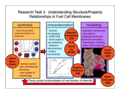 Understanding Structure Property Relationships in Fuel Cell Membranes