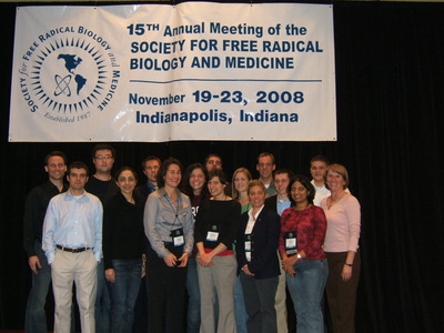 MILES IGERT trainees at the Society for Free Radical Biology and Medicine (SFRBM).
