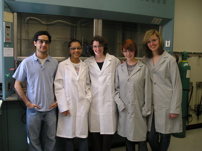 Figure 1. Prof. Shapley with her research group