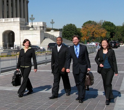 GLOBES/IGERT trainees on Capitol Hill